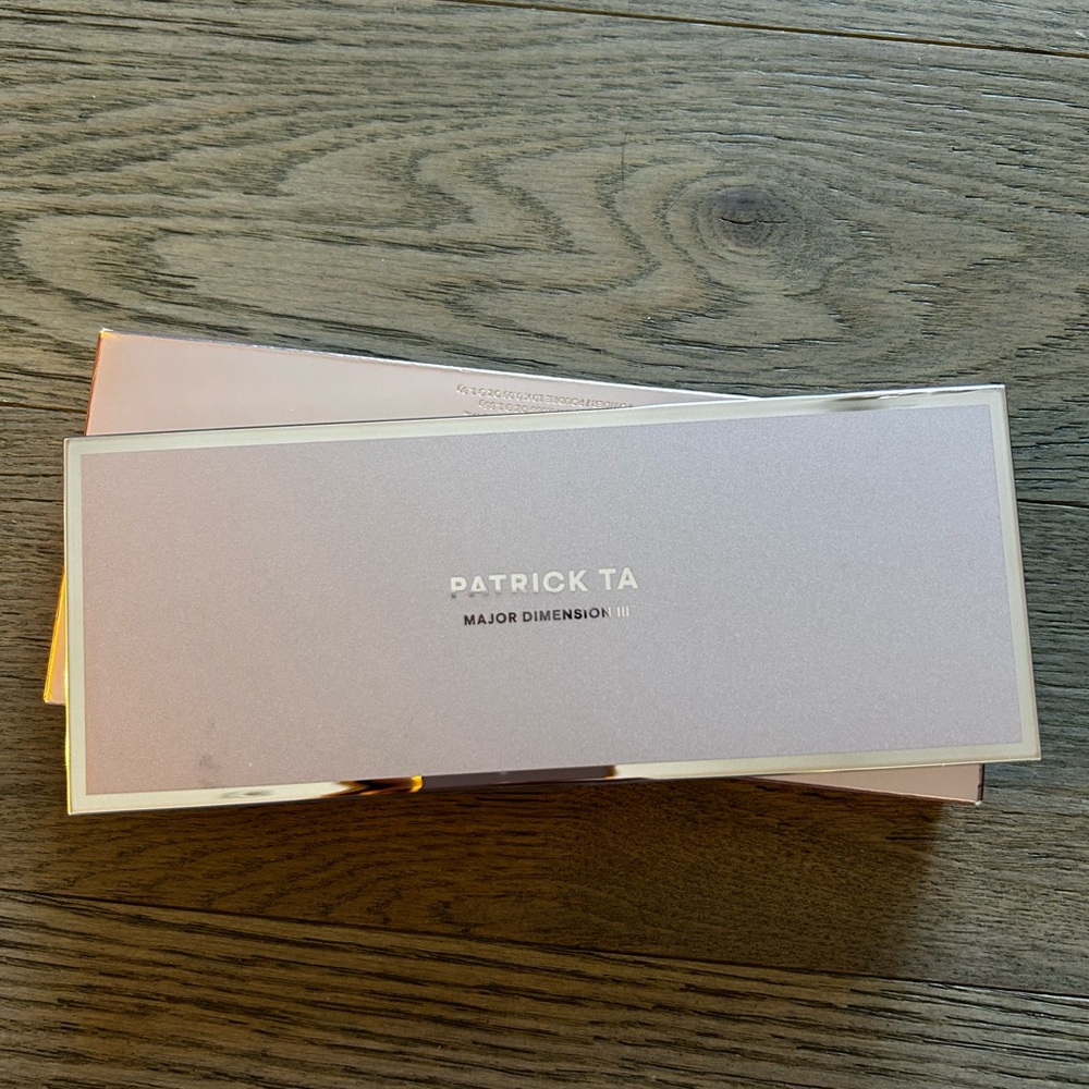 BRAND NEW Patrick ta major dimension III